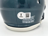 MICHAEL VICK AUTOGRAPHED EAGLES GREEN SPEED MINI HELMET BECKETT WITNESS 243633