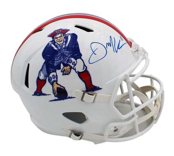 Julian Edelman Signed New England Patriots Speed Full Size TB 82-89 NFL Helmet