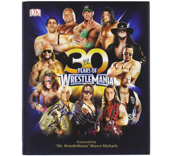 Ric Flair Signed 30 Years of Wrestlemania Book