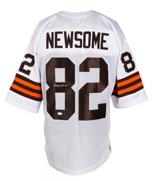 Ozzie Newsome Signed Cleveland Browns Jersey (JSA COA) 3xPro Bowl HOF Tight End