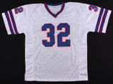 O.J. Simpson Signed Buffalo Bills White Jersey (JSA COA) 5xPro Bowl Running Back