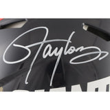 Lawrence Taylor Autographed New York Giants TB Authentic Helmet Beckett 49306