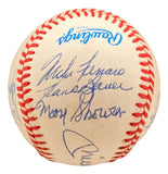 New York Yankees (9) Signed American League Baseball Mickey Mantle & More BAS