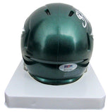 Brian Dawkins HOF Signed/Auto Eagles Green Mini Helmet PSA/DNA 190727