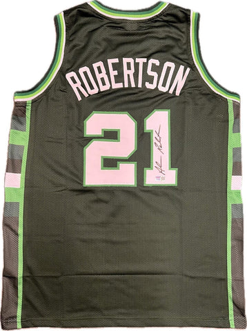 Alvin Robertson Signed Jersey Tristar Authenticated Milwaukee Bucks Autographed