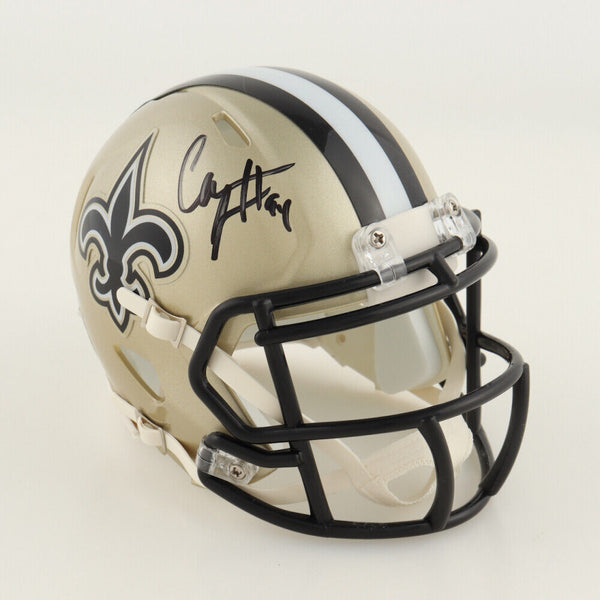 Cameron Jordan Signed New Orleans Saints Mini Helmet (Beckett) 7xPro Bowl DE