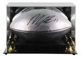 Packers Micah Parsons Signed Wilson Replica Duke Silver Football W/ Case Fan