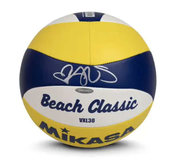 Kerri Walsh Jennings Autographed Mikasa VLX30 Replica Beach Volleyball UDA