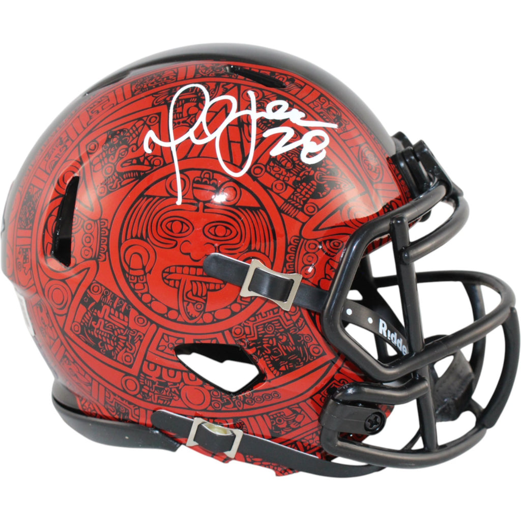 Marshall Faulk Signed San Diego State Aztecs Mini Helmet Beckett Witne ...