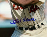 Atlanta Braves HANK AARON Signed 16x20 Photo #17 AUTO - Hall of Fame - JSA!