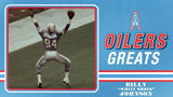 Billy "White Shoes" Johnson Signed Houston Oilers Jersey (JSA COA) 3xPro Bowl WR