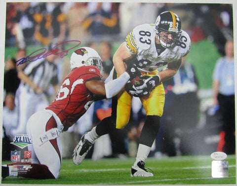 Heath Miller Pittsburgh Steelers Autographed/Signed 11x14 Photo JSA 130078