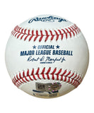 Kyle Hendricks Autographed ROMLB Baseball Chicago Cubs Fly The W FAN 41120