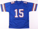 Tim Tebow Signed Florida Gators Jersey "07 Heisman" (Tebow) 2xBCS National Champ