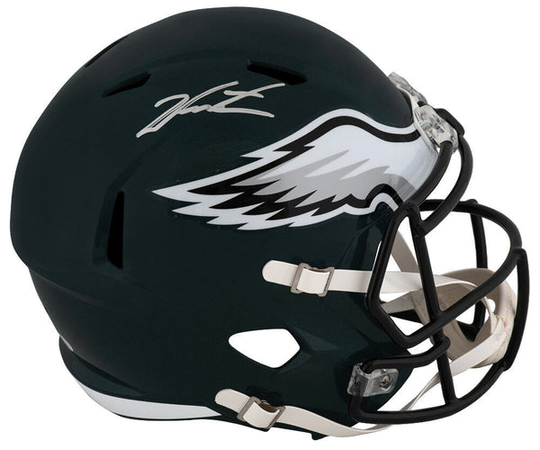 Jalen Carter Signed Eagles Riddell Full Size Speed Replica Helmet - (JSA COA)