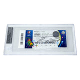 Cristiano Ronaldo Signed 2016 EURO Winner Full Match Ticket - BGS Authentic