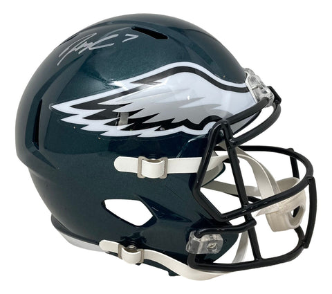 Haason Reddick Signed Philadelphia Eagles Full Size Replica Speed Helmet BAS