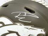 RUSSELL WILSON AUTOGRAPHED BRONCOS SALUTE FULL SIZE AUTH HELMET FANATICS 227929
