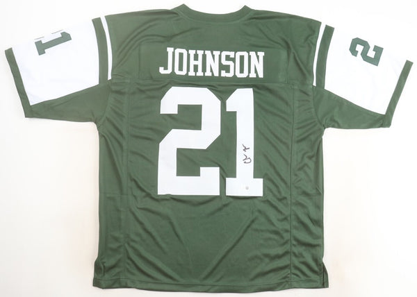 Chris Johnson Signed New York Jets Jersey (JSA COA) 3xPro Bowl R.B. / 2008-2010
