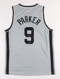 Tony Parker Signed San Antonio Spurs Nike Jersey (Steiner Holo) 6xNBA All-Star