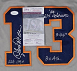 Lance Parrish Signed Detroit Tigers Cooperstown Collection Jersey / JSA COA