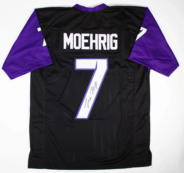 Tre'von Moehrig Signed TCU Horned Frogs Jersey (JSA COA) Vegas Raiders Safety