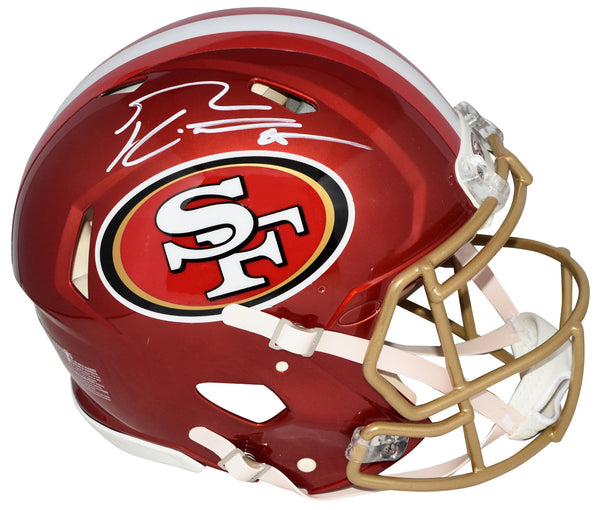 GEORGE KITTLE SIGNED SAN FRANCISCO 49ERS FLASH AUTHENTIC SPEED HELMET BECKETT