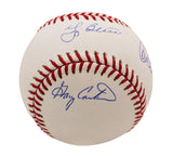 Berra, Piazza, Carter, Fisk & Ivan Rodriguez Signed NY Yankees Rawlings OML Ball