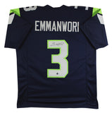Nick Emmanwori Authentic Signed Navy Pro Style Jersey Autographed BAS Witnessed