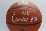 Vlatko Cancar Autographed Denver Nuggets Basketball -- LSM COA