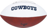 Micah Parsons Dallas Cowboys Signed Franklin Panel Football w/2021 DROY Insc
