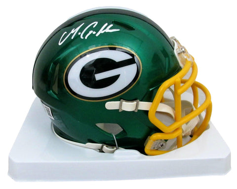 Matthew Golden Signed/Autographed Mini Football Helmet Packers Beckett 200046