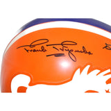 Frank Tripuka & Gene Mingo Signed F/S VSR4 62-65 2-Bar RK Helmet BAS 44290
