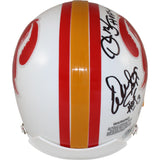 Selmon Sapp Lynch Brooks Barber Tampa Bay Buccaneers Mini Helmet Beckett 51005