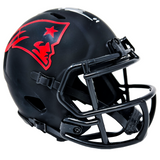 Julian Edelman New England Patriots Signed Riddell Eclipse Mini Helmet JSA