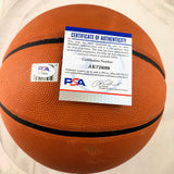 TARI EASON signed Basketball PSA/DNA Autographed LSU