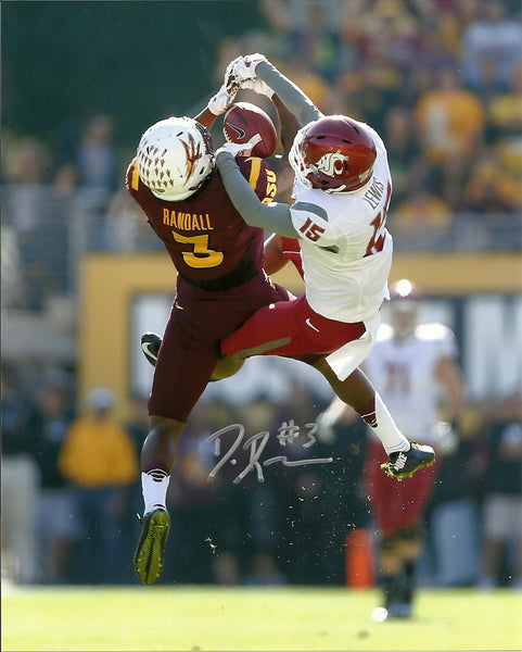 Arizonza State Sun Devils DAMARIOUS RANDALL Signed 8X10 Photo #2 AUTO - Packers