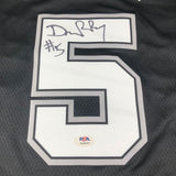 DeJounte Murray signed jersey PSA/DNA San Antonio Spurs Autographed