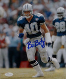 Bill Bates Autographed Dallas Cowboys 8x10 Vertical On Field Photo- JSA W Auth