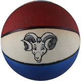 Larry Brown Autographed Denver Nuggets Logo Basketball Retro Beckett LOA 51602