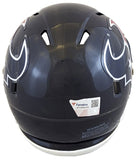 Texans Will Anderson Jr. Authentic Signed Speed Mini Helmet W/ Case Fanatics