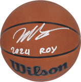 Victor Wembanyama Autographed "2024 ROY" Spurs Authentic Basketball Fanatics