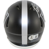 Ashton Jeanty Signed Las Vegas Raiders Blaze Mini Helmet Full Auto Beckett 53222