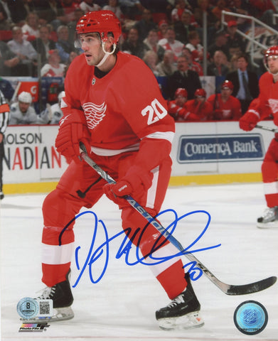Red Wings Drew Miller Authentic Signed 8x10 Vertical Photo BAS #BV02302