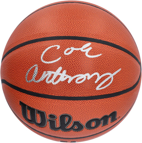 Cole Anthony Orlando Magic Signed Wilson Basketball Silver Ink