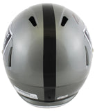 Raiders Davante Adams Signed Flash Full Size Speed Rep Helmet BAS Witnessed