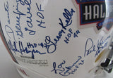 NFL Hall of Famers Multi-Signed (32) Full Size Replica Football Helmet 213068