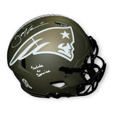 Julian Edelman Signed Autographed Authentic STS Helmet w/ Inscription JSA