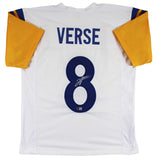 Jared Verse Signed Los Angeles Rams Jersey (Beckett) 2024 Pro Bowl Linebacker