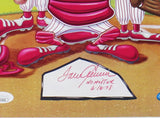 Tom Seaver Signed Cincinnati Reds Unframed 12x17 Looney Tunes MLB Photo -No Hit
